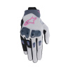 Rukavice STELLA SP X 3, ALPINESTARS, dámske (sivá/tmavo šedá/čierna/ružová, vel. L)