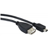 Gembird A-OTG-AFBM-002 USB AF/mini BM, OTG, 15cm