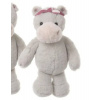 Plyšový hroch Jerry/Rosie sivý 1ks, 25cm - Hroší slečna Rosie