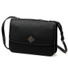 Dámska kabelka eko Pierre Cardin JULY13 2026 black letterman shoulder bag