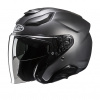 Prilba HJC F31 SEMI FLAT TITANIUM - S