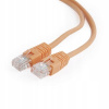 Gembird PP12-0.5M/O UTP Cat5e Patch, 0,5m, oranžový