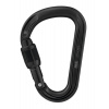 HMS karabína Petzl Attache čierna screw lock