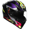 Prilba AGV K1 S Fastlap Black Purple Pink Veľkosť: XXL (63-64 cm)
