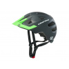 Detská prilba CRATONI Maxster Pro Black/neonGreen Matt Veľkosť: XS/S (46-51 cm)