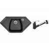 Set Sinks NAIKY 980 Metalblack + batéria Sinks LEGENDA S Metalblack