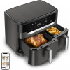 Tefal Easy Fry Dual XXL EY942HE0 fritéza Dvojitý 11 L Samostatný 2020 W Teplovzdušná fritéza Šedá (EY942HE0)