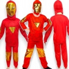 KOSTÝM PRE CHLAPCA AVENGERS IRON MAN + MASKA, VEĽKOSŤ 98-110