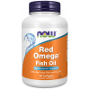NOW® Foods NOW Red Omega, Červená kvasnicová ryža s omega 3 a koenzýmom Q10, 90 softgelových kapsúl