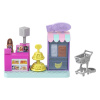 Barbie mini land herný set supermarket JCR33
