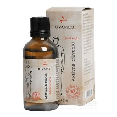 JUVAMED Aktívne trávenie bylinné kvapky 1x50 ml