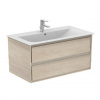 Ideal Standard Connect Air - Skrinka pod umývadlo, 100x44x52 cm, dekor svetlé drevo/svetlohnedá mat E0821UK