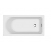 Cersanit City obdĺžniková akrylátová vaňa 170x75 cm 215L + nohy Biela S301-336