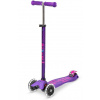 Kolobežka Maxi Micro Deluxe LED Purple uni