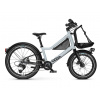 Detský mestský bicykel Woom Now 4 farba Ice Blue/Carbon Black