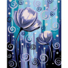 Maľovanie podľa čísel - Kvetiny a špirály, 80 x 100 cm, bez rámu a napnutého plátna 8596530018667