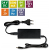 Napájací zdroj McLED Napájací adaptér 84W, DC24V/3,5A, IP20, čierny plast, s vidlicou (ML-732.067.11.1)