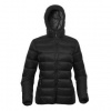 WARMPEACE TACOMA LADY black/black M; Černá bunda
