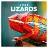 NOTIQUE Nástenný poznámkový kalendár Lizards (Jaštery) 2026 - Notique