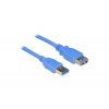 Delock Kábel USB 3.0-A predĺženie samec-samica 1m (82538) Delock