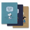 Zošit MOLESKINE XL linajkový Peanuts