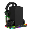 iPega XBX025S Xbox Series X, Wireless controller, Wireless headset dock s RGB, black PG-XBX025S