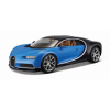 BburagoPlus Bugatti Chiron modrá deep modrá 1:18