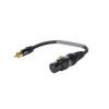 Sommer cable adaptér 3-pol XLR(F) / RCA(M)