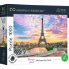 Trefl Prime puzzle 1000 UFT - Romantický západ slnka: Eiffelova veža v Paríži, Francúzsko 10693