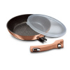 Berlingerhaus Pánev s odnímatelnou rukojetí + víko 28 cm Rosegold Metallic Line BH-1949