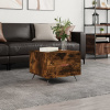 zahrada-XL Konferenčný stolík dymový dub 50x50x40 cm spracované drevo 829342