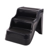 Flamingo Dog Step Fola Black - schodíky pre psov do 50kg, plastové, čierne, 38x46x38cm