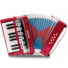 Bontempi Bontempi drevený akordeón 17 klapiek 331730 331730 - Hudobný nástroj