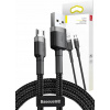 Kábel Baseus USB - microUSB typ B 1 m sivý