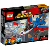 LEGO Super Heroes 76076 Lietadlo Kapitána Ameriky