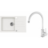 Set Alveus (dřez Rock 130 White 11 + baterie Roxa White 11) SETA22220
