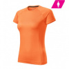 MALFINI DESTINY 176 Tričko dámske 1768815 L 88 neon mandarine