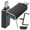 Adaptér TYP C HOST / USB USBC 3.0 OTG čierny