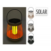 Lampa solárna pr.13cm, v.15cm LED ABS/PS/Fe