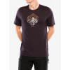 Tričko s potlačou Smartwool Peak Energy Active Short Sleeve Graphic Tee - mink heather