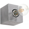 Sollux Lighting Ariz nástenná lampa 1x60 W sivá SL.0682