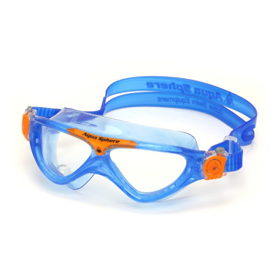 Aqua Sphere Vista Junior čirý zorník dětské plavecké brýle blue/orange
