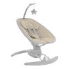 KikkaBoo hojdacie lehátko elektrické Spinny Beige