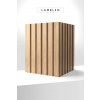 LAMELIO wall panels-OLMO dub zlatý II, dub craft, čierny, ukončovacie lišty a tmel olmo: OLMO dub zlatý II-DZ II lišta