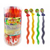 Tekuté lízanky mini Snake Jelly ovocný had 48ks 1680g