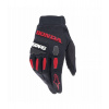 Rukavice FULL BORE HONDA kolekce, ALPINESTARS (černá/červená) 2024 Veľkosť: 2XL