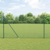 zahrada-XL Plot s stĺpmi Zelená 1.5 x 10 m Oceľ 3352058