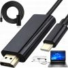 Adaptér Retoo USB C - HDMI 200 cm čierny