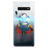 Silikonové pouzdro iSaprio - Samsung Galaxy S10 Plus - Mimoň Superman 02 (Odolný silikonový kryt, obal, pouzdro iSaprio - Samsung Galaxy S10 Plus - Mimoň Superman 02 - skvělá ochrana a pružnost, stylo