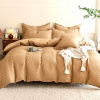 Francúzske obliečky Homa ELITE LIGHT BROWN 6-dielna sada 200x220 cm Francúzske obliečky Homa ELITE LIGHT BROWN 6-dielna sada 200x220 cm - 200x220 cm - 6 SET 1x prikrývka 2x vankúš 2x malý vankúš 1x pl